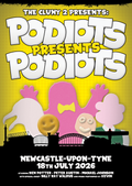 Podiots Presents Podiots A3 Poster