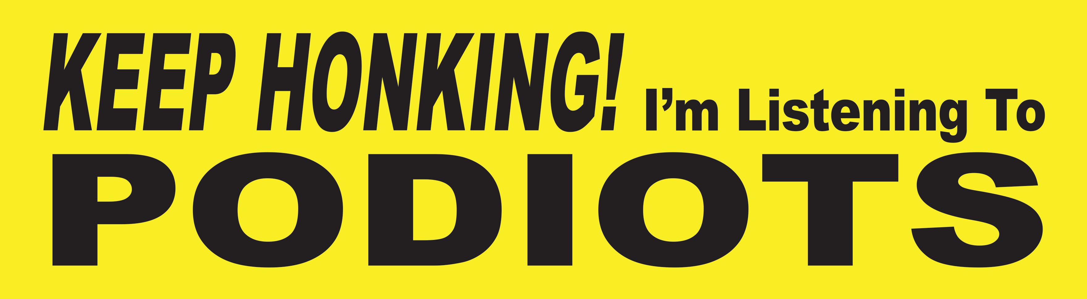 Podiots Presents Podiots Sticker Pack